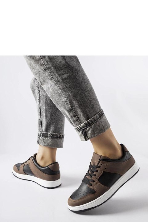 Brązowo-czarne sneakersy Jacqueline - Solea Brązowo-czarne sneakersy Jacqueline - Solea