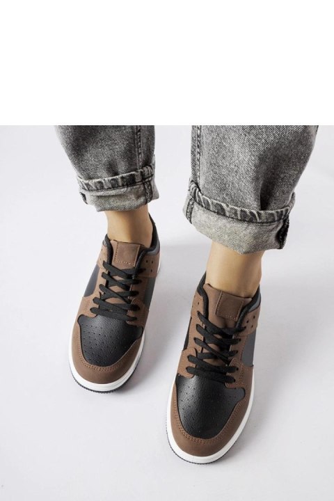 Brązowo-czarne sneakersy Jacqueline - Solea Brązowo-czarne sneakersy Jacqueline - Solea