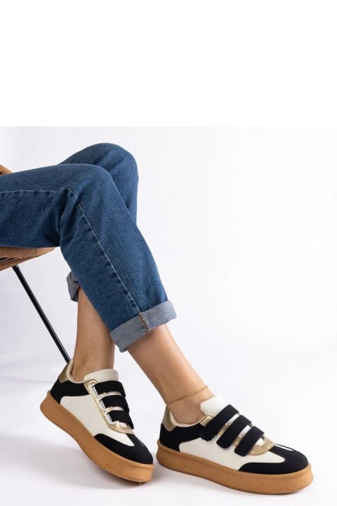 Czarne sneakersy zapinane na rzepy Mena - Solea Czarne sneakersy zapinane na rzepy Mena - Solea