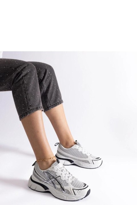 Czarne sportowe sneakersy damskie Ondina - Solea