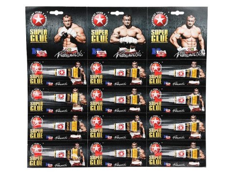 Klej Super Glue z gwiazdką - blister 12szt. Klej Super Glue z gwiazdką - blister 12szt.