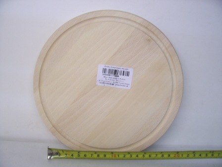 Deska kuchenna okrągła z rowkiem 23 cm Deska kuchenna okrągła z rowkiem 23 cm