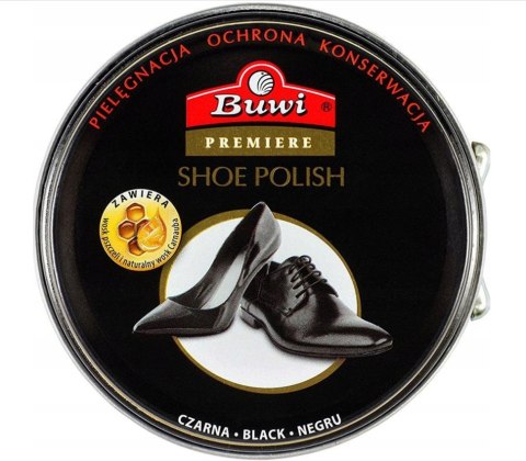 Pasta do butów BUWI 40g CZARNA Pasta do butów BUWI 40g CZARNA