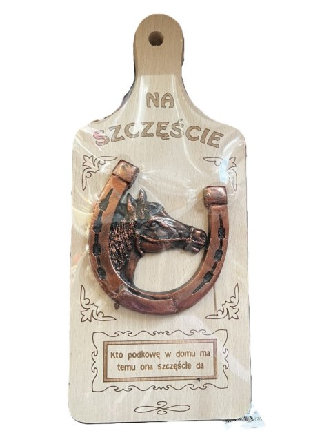 Deska podkowa na szczęście duża 32x14cm NR.1 Deska podkowa na szczęście duża 32x14cm NR.1