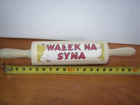 Wałek mały - humor 21 cm. Wałek mały - humor 21 cm.