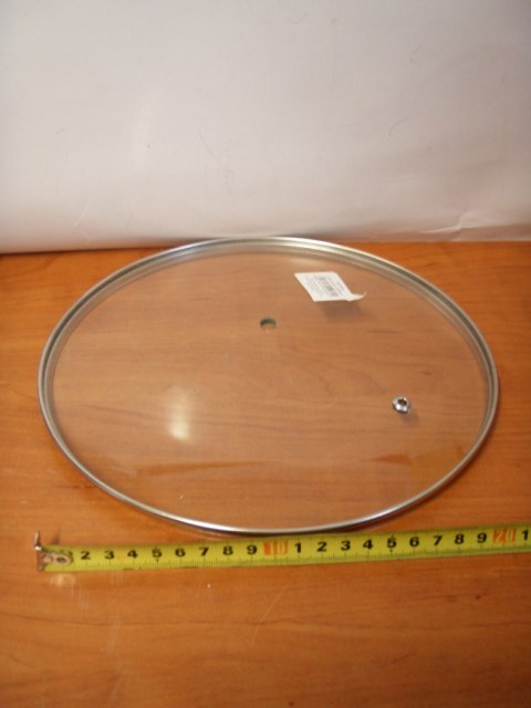 Pokrywka szklana bez gałki 26cm 440620 Pokrywka szklana bez gałki 26cm 440620