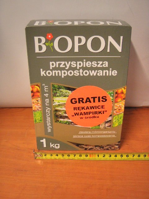 Preparat przyspieszający kompostowanie 1kg BIOPON Preparat przyspieszający kompostowanie 1kg BIOPON
