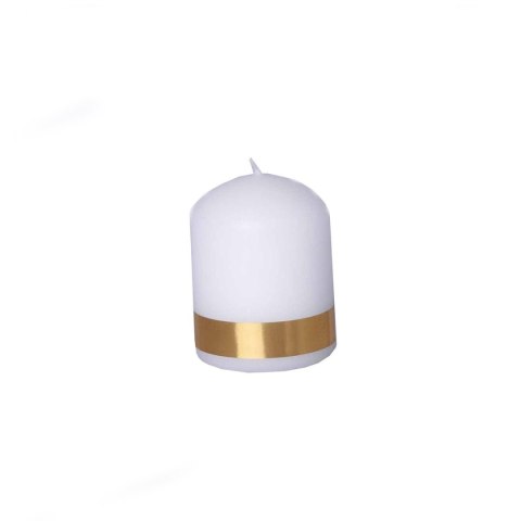 Świeca 10szt. walec 3,9x4,5cm kolędowa | OK-004 Świeca 10szt. walec 3,9x4,5cm kolędowa | OK-004