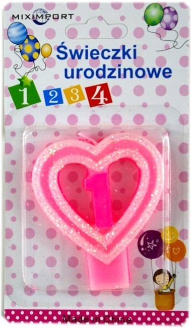 Świeca serce | SW271 Świeca serce | SW271