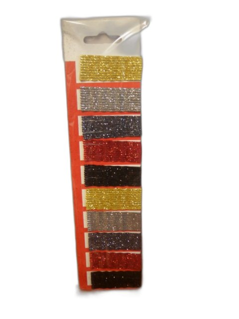 Wsuwki 100szt. mix kolor brokat | 1293 Wsuwki 100szt. mix kolor brokat | 1293