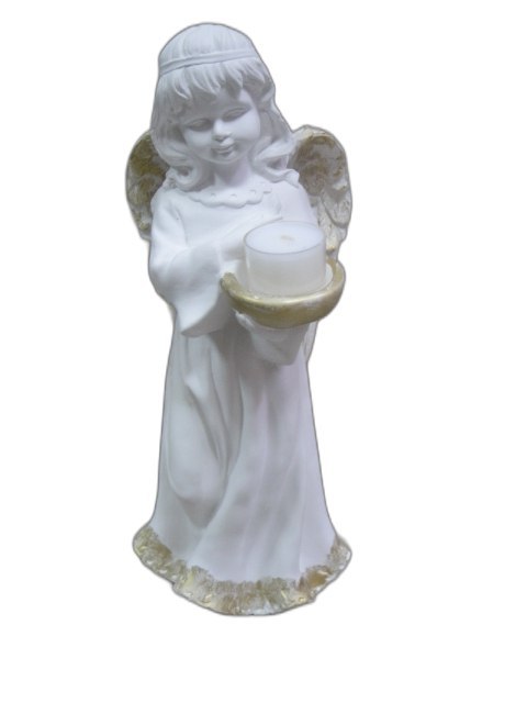 Anioł ZUZIA stojący z misą /świecznik | TL A-7 40cm Anioł ZUZIA stojący z misą /świecznik | TL A-7 40cm