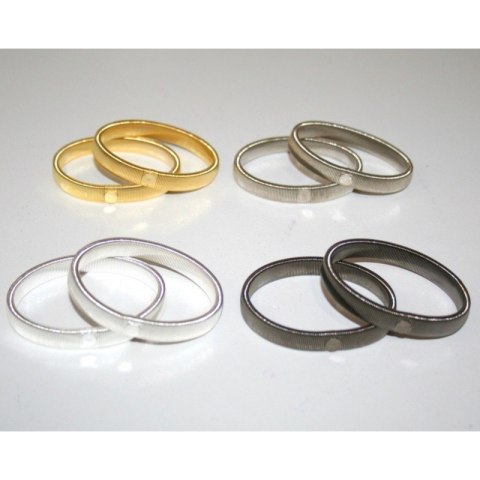 Bransoletka 12szt. metalowa | R5393 Bransoletka 12szt. metalowa | R5393