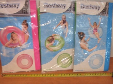 Koło do pływania 76cm neon BESTWAY | 36024 Koło do pływania 76cm neon BESTWAY | 36024