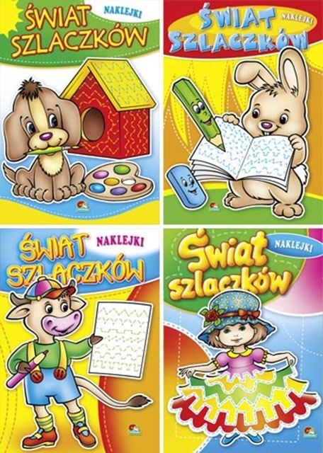 Książeczka z naklejkami ŚWIAT SZLACZKÓW | 00062 Książeczka z naklejkami ŚWIAT SZLACZKÓW | 00062