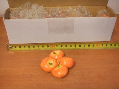 Magnes na lodówkę JABŁKA 10 szt. 2808 Magnes na lodówkę JABŁKA 10 szt. 2808