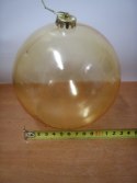 Bombka transparentna 15cm mix kolorów | XMB-16058