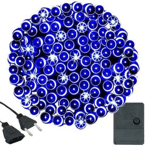 Lampki choinkowe 300led NIEBIESKIE | 5475 Lampki choinkowe 300led NIEBIESKIE | 5475