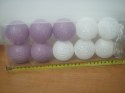 Lampki na baterie 10szt. COTTON BALLS | 475385