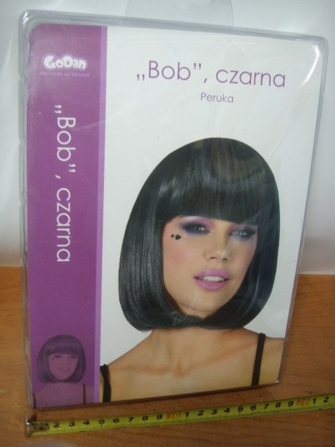 Peruka BOB CZARNA 68913 Peruka BOB CZARNA 68913