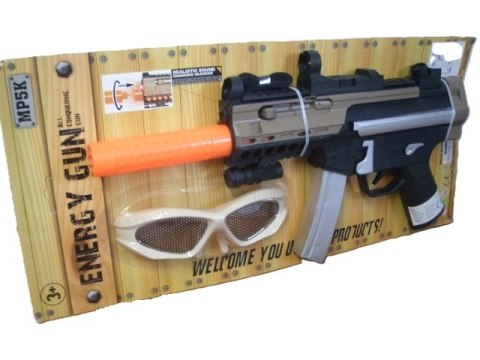 Pistolet na baterie + okulary na blistrze 29296 Pistolet na baterie + okulary na blistrze 29296