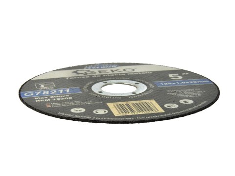 Tarcze tnące do metalu 125 x 1,0 x 22 mm 10szt. | G78211