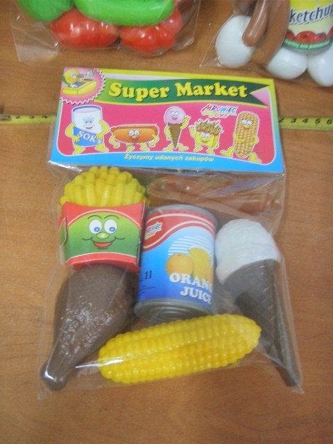 Zestaw super market w worku | W-30 Zestaw super market w worku | W-30
