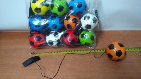 Piłka na gumce 12szt Piłka na gumce 12szt