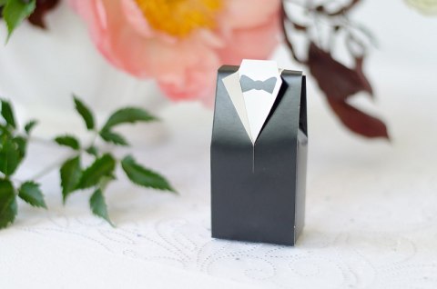Pudełeczka 10szt. Pan Młody 5x3x9,5cm | PUDP1-MA Pudełeczka 10szt. Pan Młody 5x3x9,5cm | PUDP1-MA