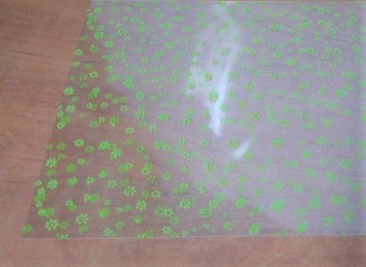 Worek celofan 25szt. 20x35 ZIELONE KWIATY Worek celofan 25szt. 20x35 ZIELONE KWIATY