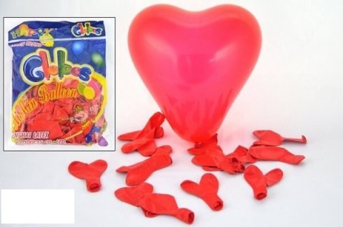 Balony 100szt CZERWONE SERCA BAL-0004 Balony 100szt CZERWONE SERCA BAL-0004