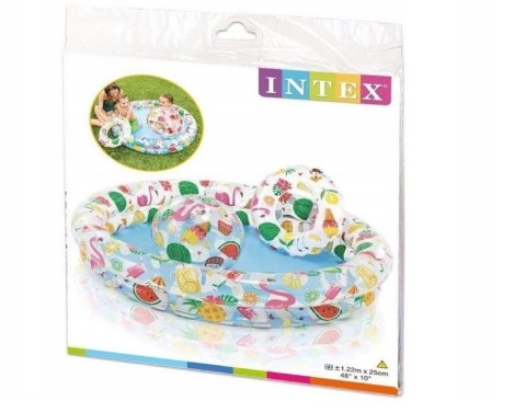 Basen dmuchany 122x25+piłka+koło 59460 INTEX Basen dmuchany 122x25+piłka+koło 59460 INTEX
