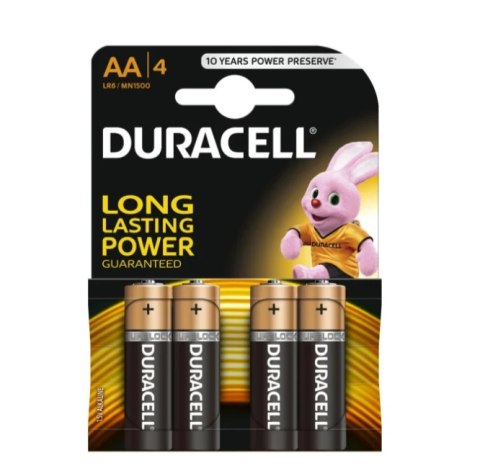 Bateria na blistrze 4szt. DURACELL | LR6 Bateria na blistrze 4szt. DURACELL | LR6