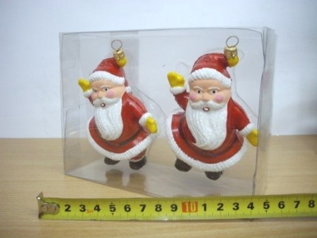 Bombki - figurka 2szt. nietłukące mix Bombki - figurka 2szt. nietłukące mix