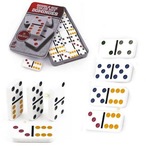 Domino w metalowym pudełku Domino w metalowym pudełku