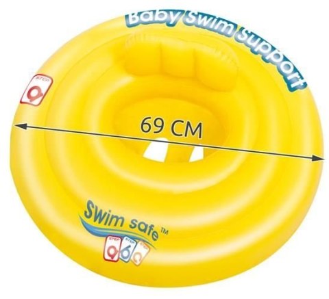 Koło do pływania z siedziskiem 69cm 32096 BESTWAY Koło do pływania z siedziskiem 69cm 32096 BESTWAY