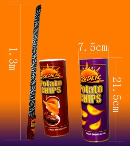 Puszka CHIPS z wyskakującym diabłem TG21408 Puszka CHIPS z wyskakującym diabłem TG21408