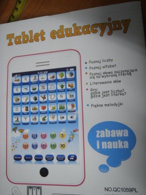 Tablet edukacyjny Język Polski | 0284F Tablet edukacyjny Język Polski | 0284F