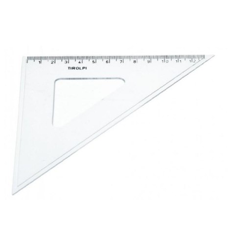 Ekierka 20 szt skala 45 / 12 cm Ekierka 20 szt skala 45 / 12 cm