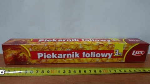 Foliowy rękaw do pieczenia 3m PIEKARNIK LUX Foliowy rękaw do pieczenia 3m PIEKARNIK LUX