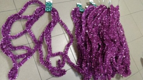 Łańcuch choinkowy 10szt. fi-25 WRZOS 6m Łańcuch choinkowy 10szt. fi-25 WRZOS 6m