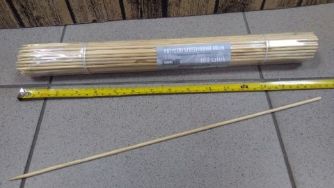 Patyki 100szt do szaszłyków 40cm 27-04 Patyki 100szt do szaszłyków 40cm 27-04