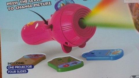 Projektor latarka obrazki rybki zwierzątka | TA0078 R Projektor latarka obrazki rybki zwierzątka | TA0078 R