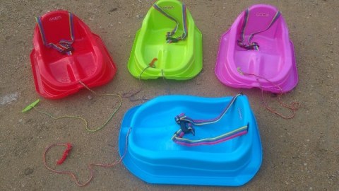 Sanki plastikowe mini Sanki plastikowe mini