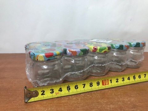Słoik 10szt. 40ml z zakrętką F-43 | 132040 Słoik 10szt. 40ml z zakrętką F-43 | 132040