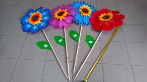 Wiatrak ogrodowy 110cm KWIAT Wiatrak ogrodowy 110cm KWIAT
