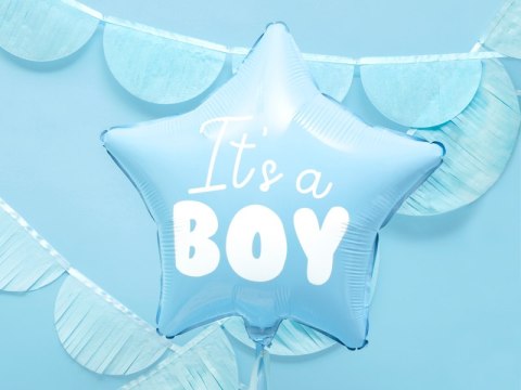 Balon foliowy 48cm GWIAZDKA BOY | FB22P-001J Balon foliowy 48cm GWIAZDKA BOY | FB22P-001J