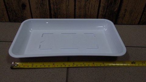 Podstawka do skrzynki balkonowej 30x16cm BIAŁA Podstawka do skrzynki balkonowej 30x16cm BIAŁA