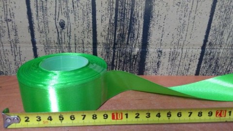 Wstążka satynowa 38mmx32m ZIELONA | AX38-32 Wstążka satynowa 38mmx32m ZIELONA | AX38-32
