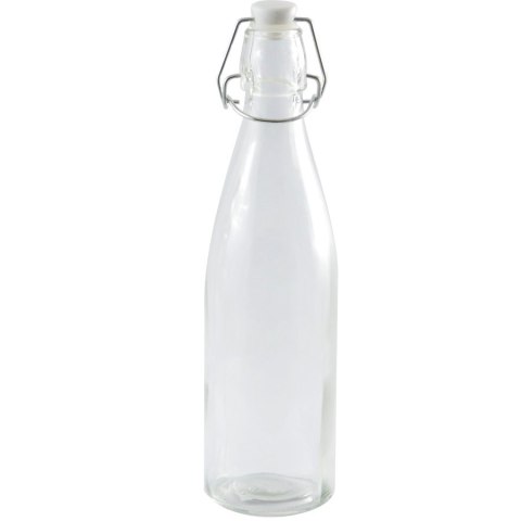 Butelka szklana z klipsem 500ml okrągła 6szt. Butelka szklana z klipsem 500ml okrągła 6szt.