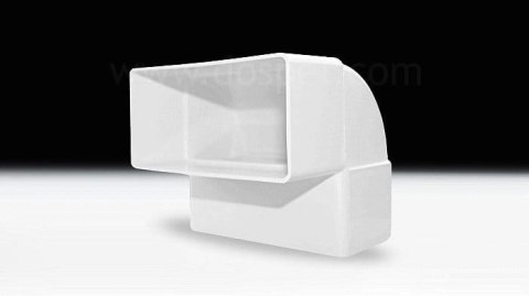 Kolanko pionowe płaskie 007-0222 D/KPI 110X55 Dospel Kolanko pionowe płaskie 007-0222 D/KPI 110X55 Dospel